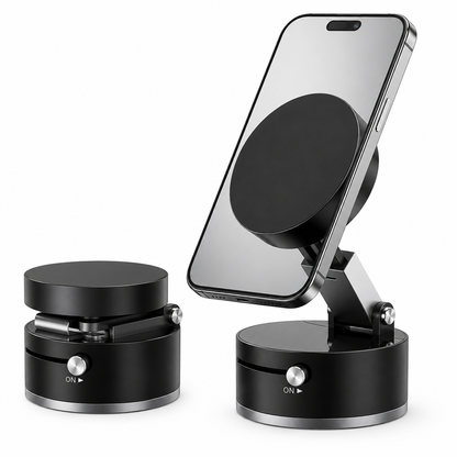 360° Foldable Magnetic Phone Holder – Adjustable Desktop & Car Mount