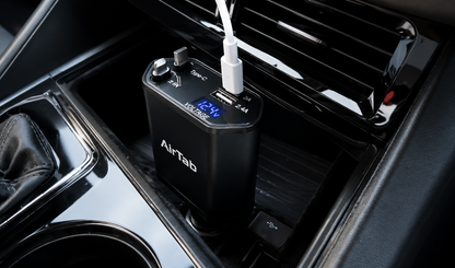 AirTab A2 66W Fast Charging Car Charger with Retractable Cable